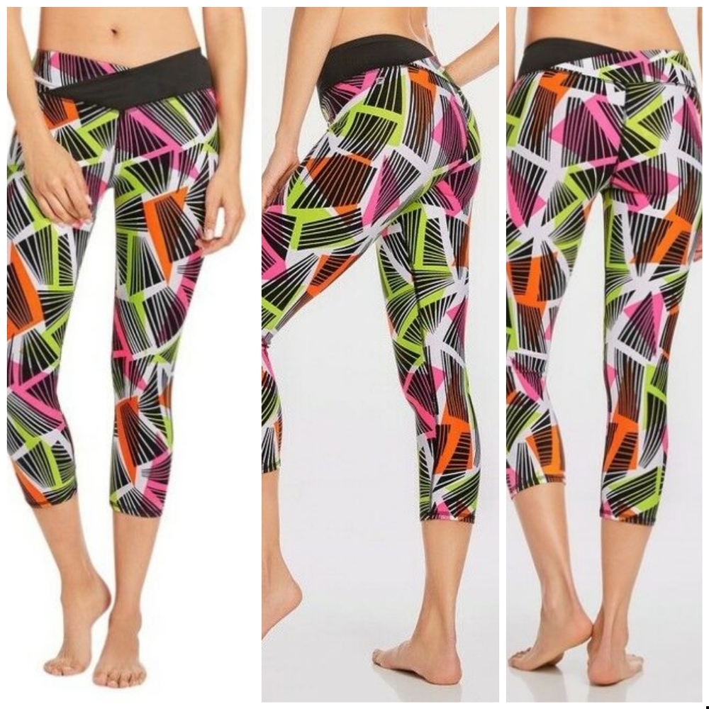 Fabletics, Winn Printed PowerHold® Capri size XXL